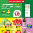 Lidl Prospekt - Obst & Gemüse