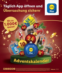 Lidl Prospekt - Adventskalender