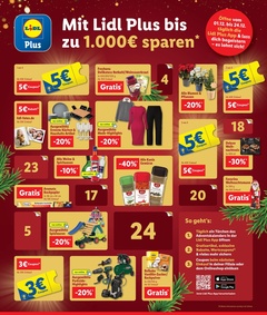 Lidl Prospekt - Adventskalender