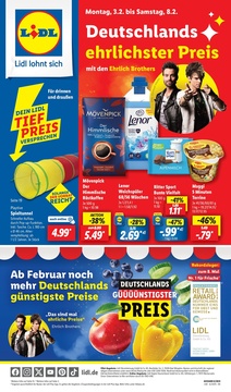 Lidl Prospekt - Deutschlands ehrlichster Preis