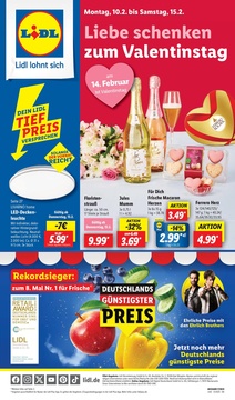 Lidl Prospekt - Liebe schenken zum Valentinstag