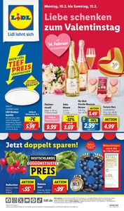 Lidl Prospekt - Liebe schenken zum Valentinstag