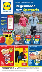 Lidl Prospekt - Regenmode zum Sparpreis