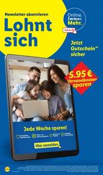 Lidl Prospekt - Mehr drin, weniger zahlen