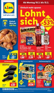 Lidl Prospekt - Einfach mehr sparen