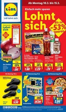 Lidl Prospekt - Einfach mehr sparen