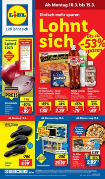 Lidl Prospekt - Einfach mehr sparen