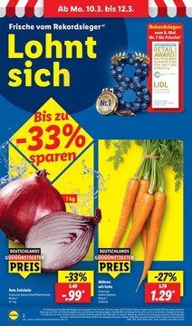 Lidl Prospekt - Einfach mehr sparen