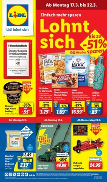 Lidl Prospekt - Einfach mehr sparen