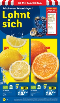 Lidl Prospekt - Einfach mehr sparen