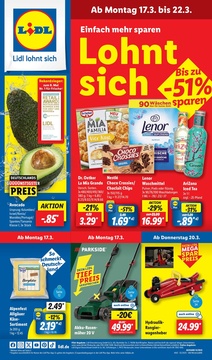 Lidl Prospekt - Bis zu 51% sparen