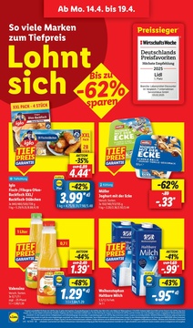 Lidl Prospekt - So viele Marken zum Tiefpreis