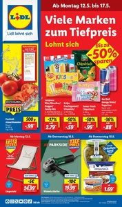 Lidl Prospekt - Viele Marken zum Tiefpreis