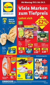 Lidl Prospekt - Vielen Marken zum Tiefpreis