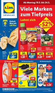 Lidl Prospekt - Vielen Marken zum Tiefpreis