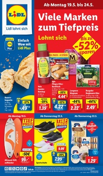 Lidl Prospekt - Vielen Marken zum Tiefpreis