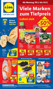 Lidl Prospekt - Vielen Marken zum Tiefpreis