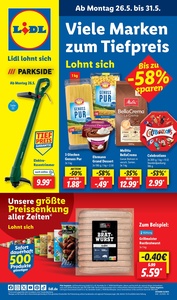 Lidl Prospekt - Angebote ab 26.05.