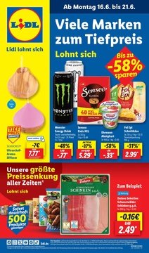 Lidl Prospekt - Viele Marken zum Tiefpreis