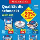 Lidl Prospekt - Käse