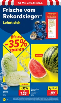 Lidl Prospekt - Kleiner Preis, mehr drin
