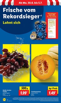 Lidl Prospekt - Angebote ab 30.06.