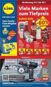 Lidl Prospekt - Angebote ab 14.07.
