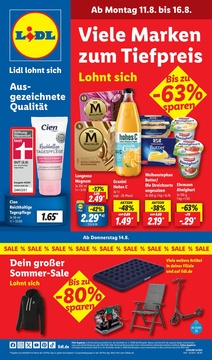 Lidl Prospekt - Angebote ab 11.08.