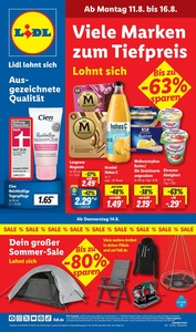 Lidl Prospekt - Angebote ab 11.08.