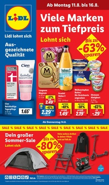Lidl Prospekt - Angebote ab 11.08.