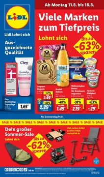 Lidl Prospekt - Angebote ab 11.08.
