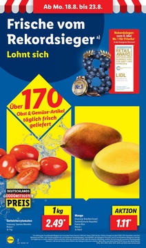 Lidl Prospekt - viele Marken zum Tiefpreis