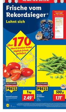 Lidl Prospekt - viele Marken zum Tiefpreis