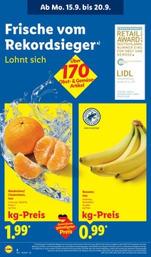 Lidl Prospekt - Marken zum Tiefpreis