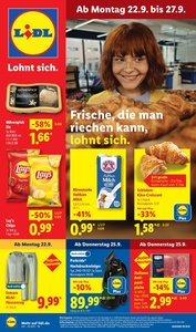 Lidl Prospekt - Frische, die man riechen kann, lohnt sich.