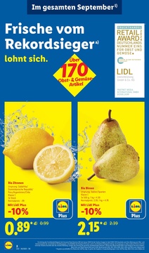 Lidl Prospekt - Frische, die man riechen kann, lohnt sich.