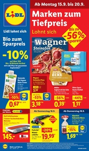 Lidl Prospekt - Marken zum Tiefpreis