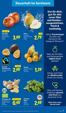 Lidl Prospekt - EURE Nr.1 für Frische sein lohnt sich.