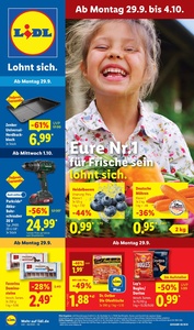Lidl Prospekt - EURE Nr.1 für Frische sein lohnt sich.