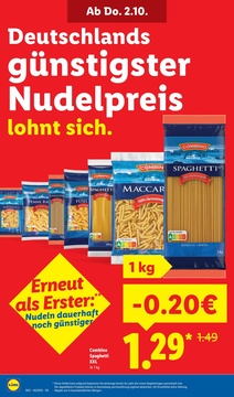 Lidl Prospekt - Nr. 1 für Frische sein lohnt sich.