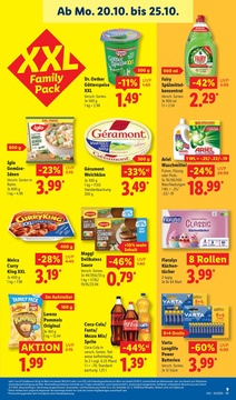 Lidl Prospekt - Wir feiern, Du sparst, lohnt sich.