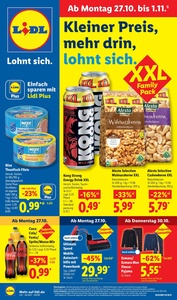 Lidl Prospekt - Kleiner Preis, mehr drin, lohnt sich.
