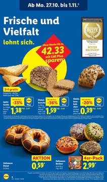 Lidl Prospekt - Kleiner Preis, mehr drin, lohnt sich.