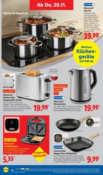 Lidl Prospekt - Marken zum Tiefpreis lohnt sich.