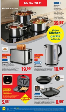 Lidl Prospekt - Marken zum Tiefpreis lohnt sich.