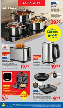 Lidl Prospekt - Marken zum Tiefpreis lohnt sich.