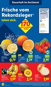 Lidl Prospekt - Marken zum Tiefpreis lohnt sich.