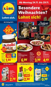 Lidl Prospekt - Besondere Weihnachten? Lohnt sich! - Seite 1