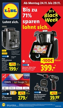 Lidl Prospekt - Bis zu 71% sparen lohnt sich. - Seite 1