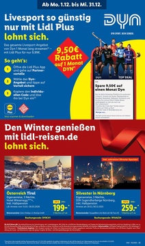 Lidl Prospekt - Silvester Inselgenuss? Lohnt sich!